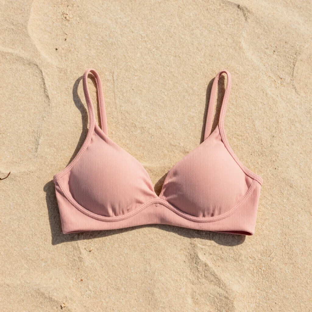 Top de Bikini Tulum Rosa